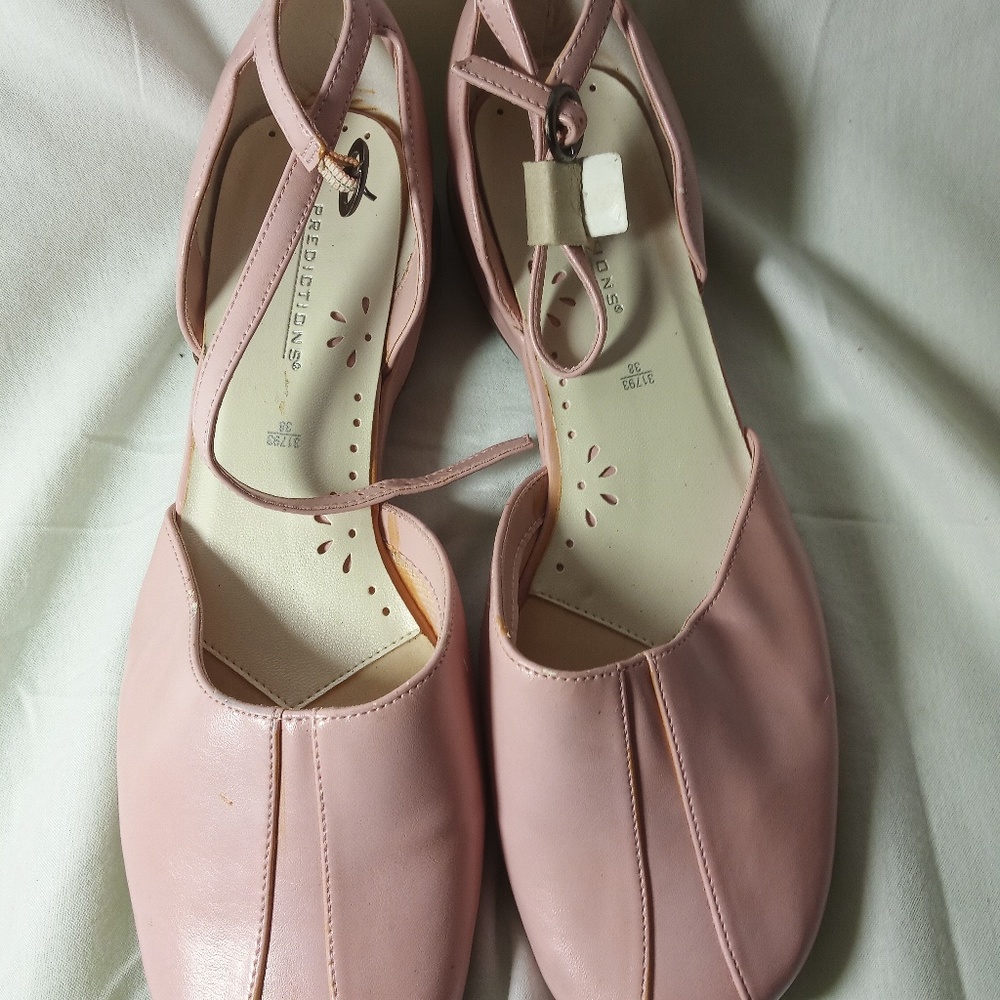 PINK FLATS SIZE 10 WOMEN'S